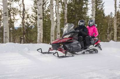 3-Hour Guided Snowmobile Tour + Coffee Break