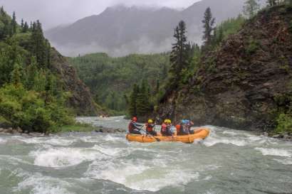 One Day Upper Tatshenshini Rafting