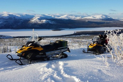 Half-Day or Full-Day Guided Snowmobile Tours